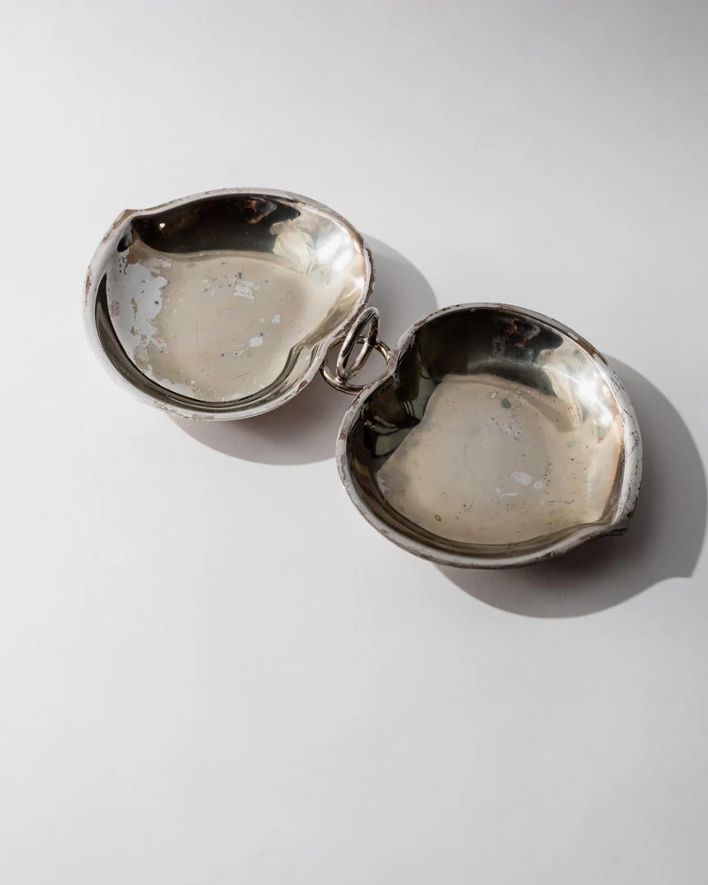 1960s Silver Plated Vide Poche Bowl