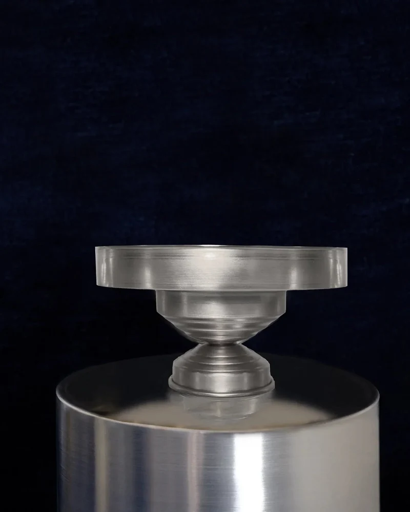 Art Deco Silver Plated Centerpiece Contemporary Style