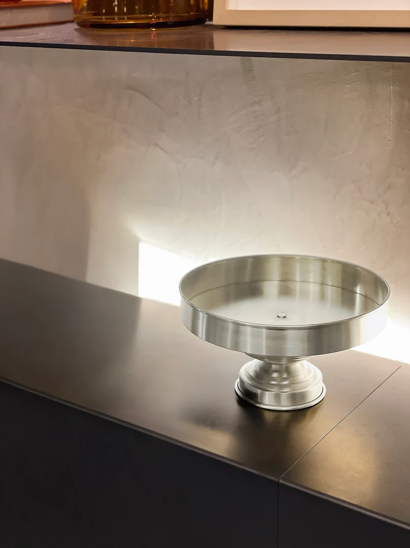 Art Deco Silver Plated Centerpiece Contemporary Style