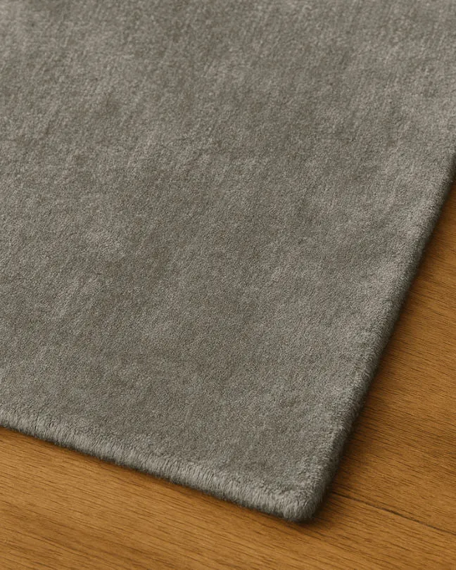 Rug 100% Wool New Zealand - Gris Galet