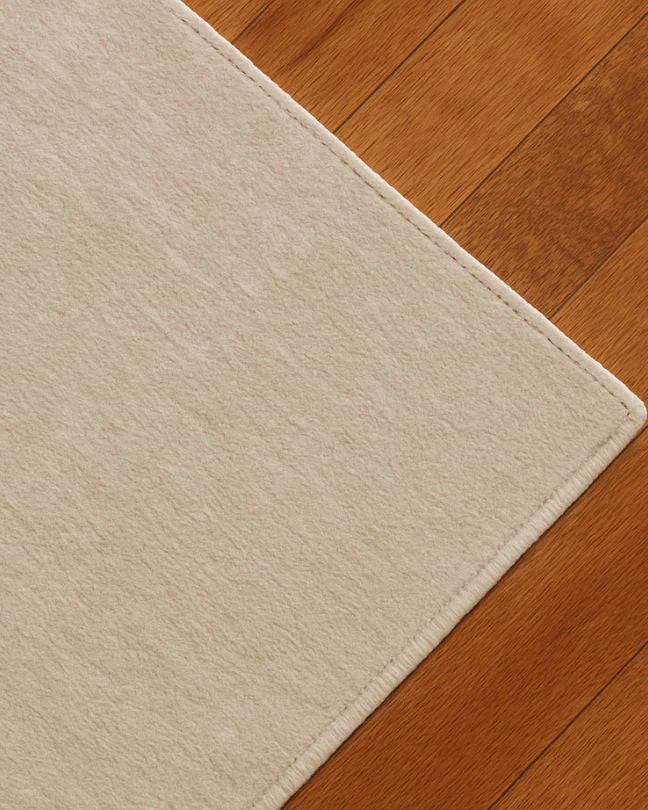 Rug 100% Wool New Zealand - Blanc Cassé