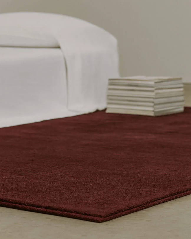 Rug 100% Wool New Zealand - Vignes