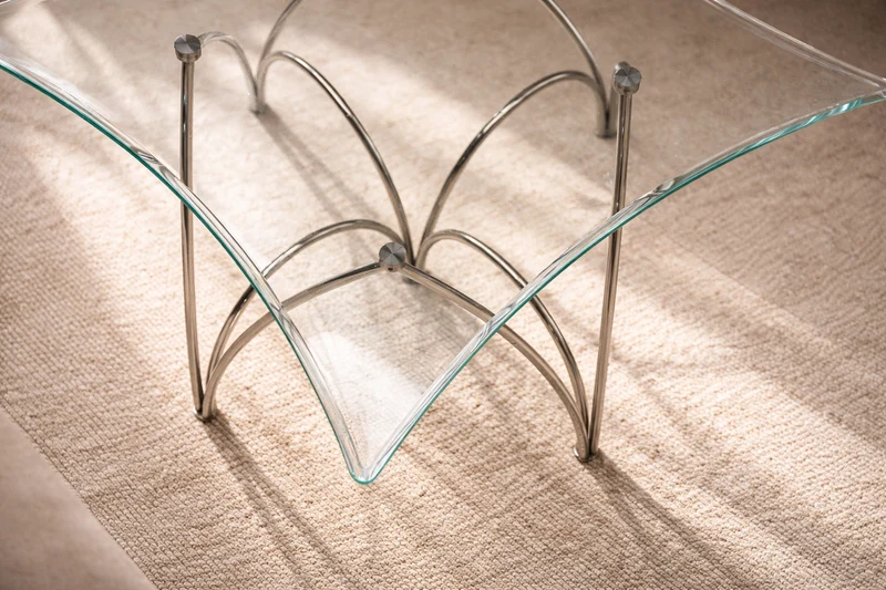 ARCH Side Table - Clear Glass