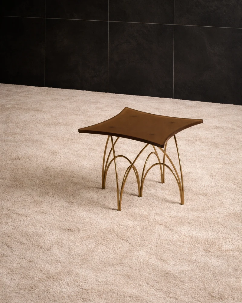 ARCH Side Table - Clear Glass