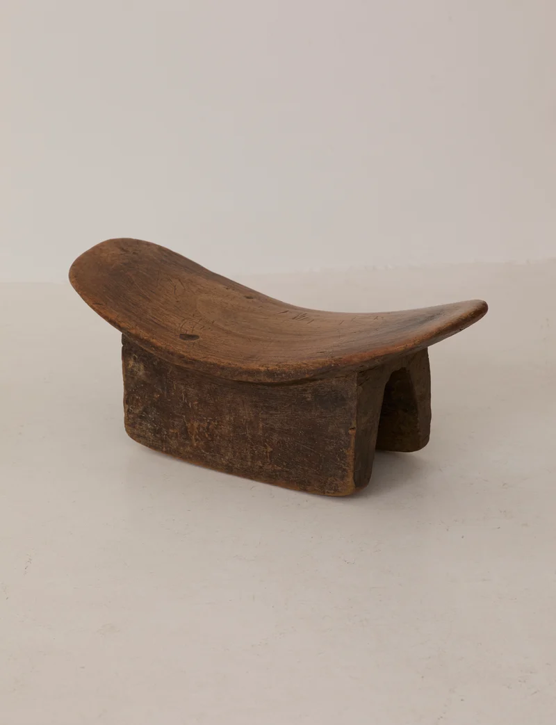 Mid-Century African Senufo Stool in Solid Wood