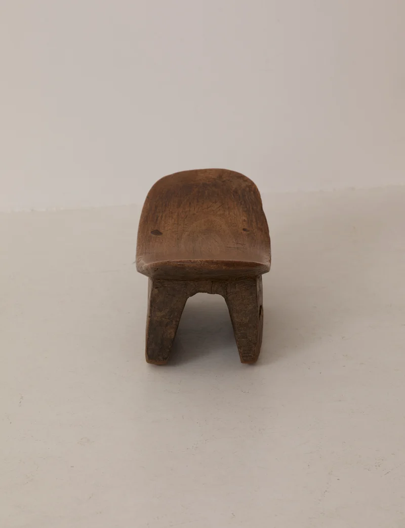 Mid-Century African Senufo Stool in Solid Wood