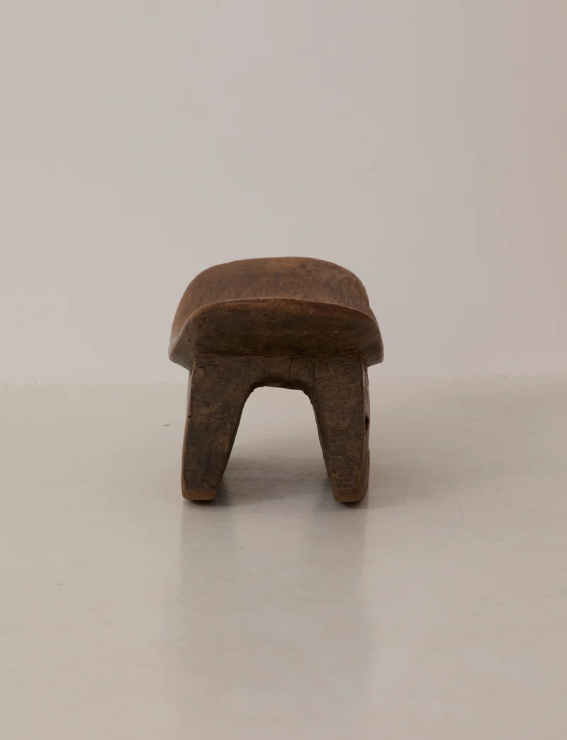 Mid-Century African Senufo Stool in Solid Wood