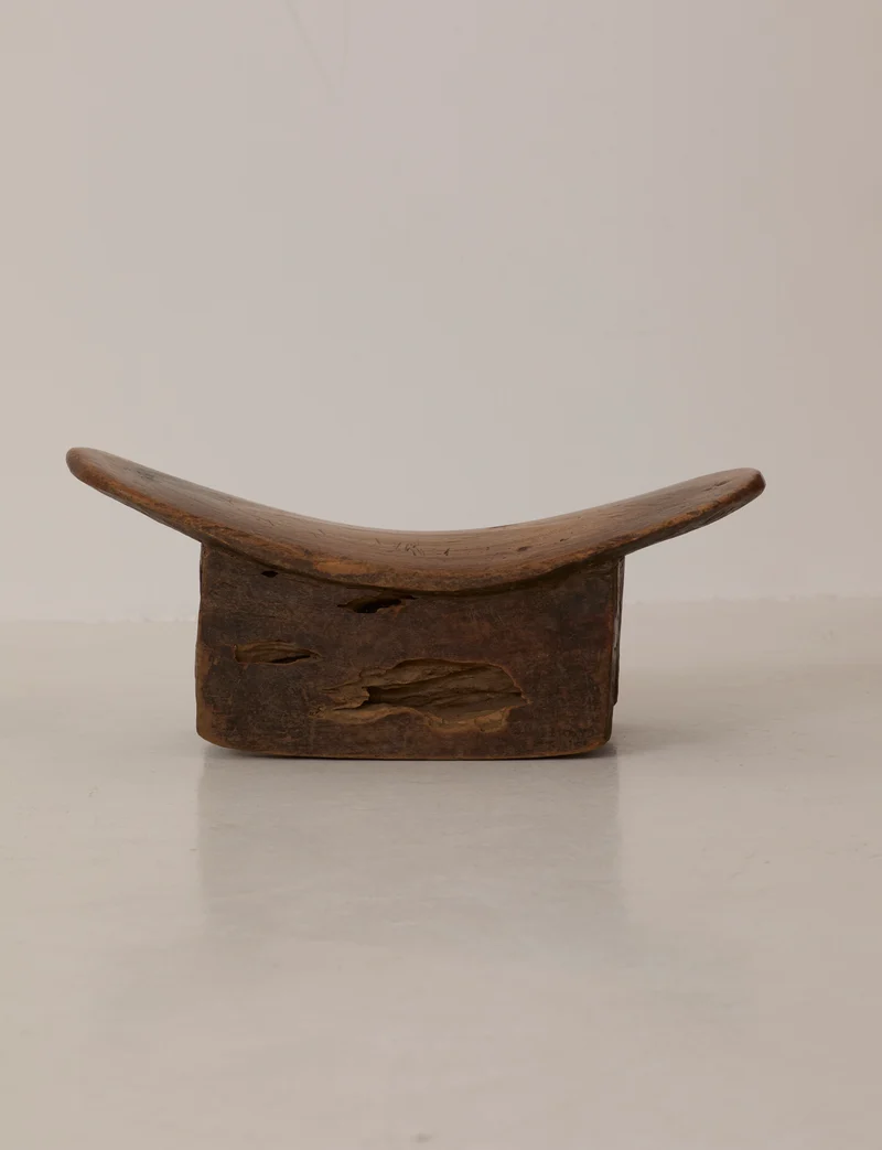 Mid-Century African Senufo Stool in Solid Wood