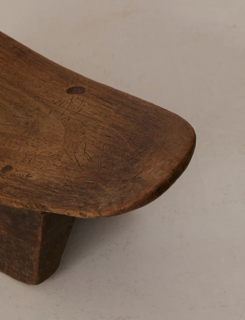 Mid-Century African Senufo Stool in Solid Wood