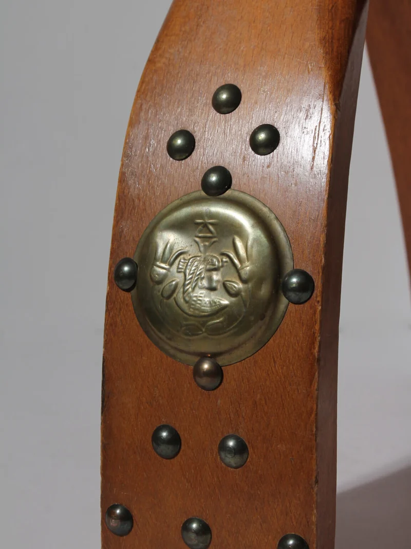 Egyptian Ottoman Camel Saddle Stool