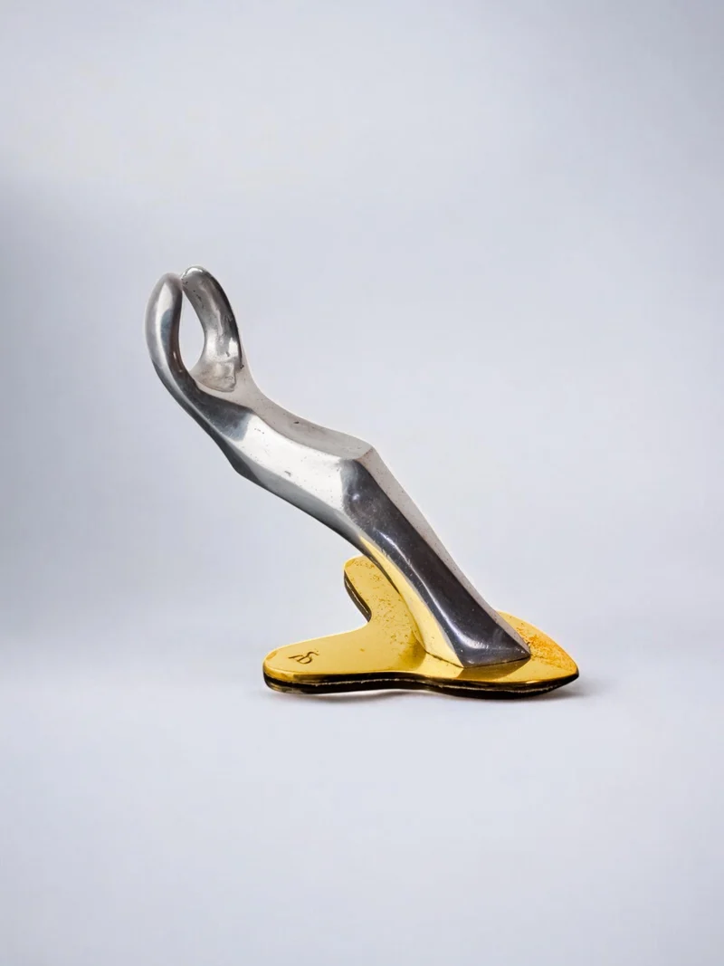 Brutalist Wine Bottle Holder by Ardisur, Spain, circa 1970's
