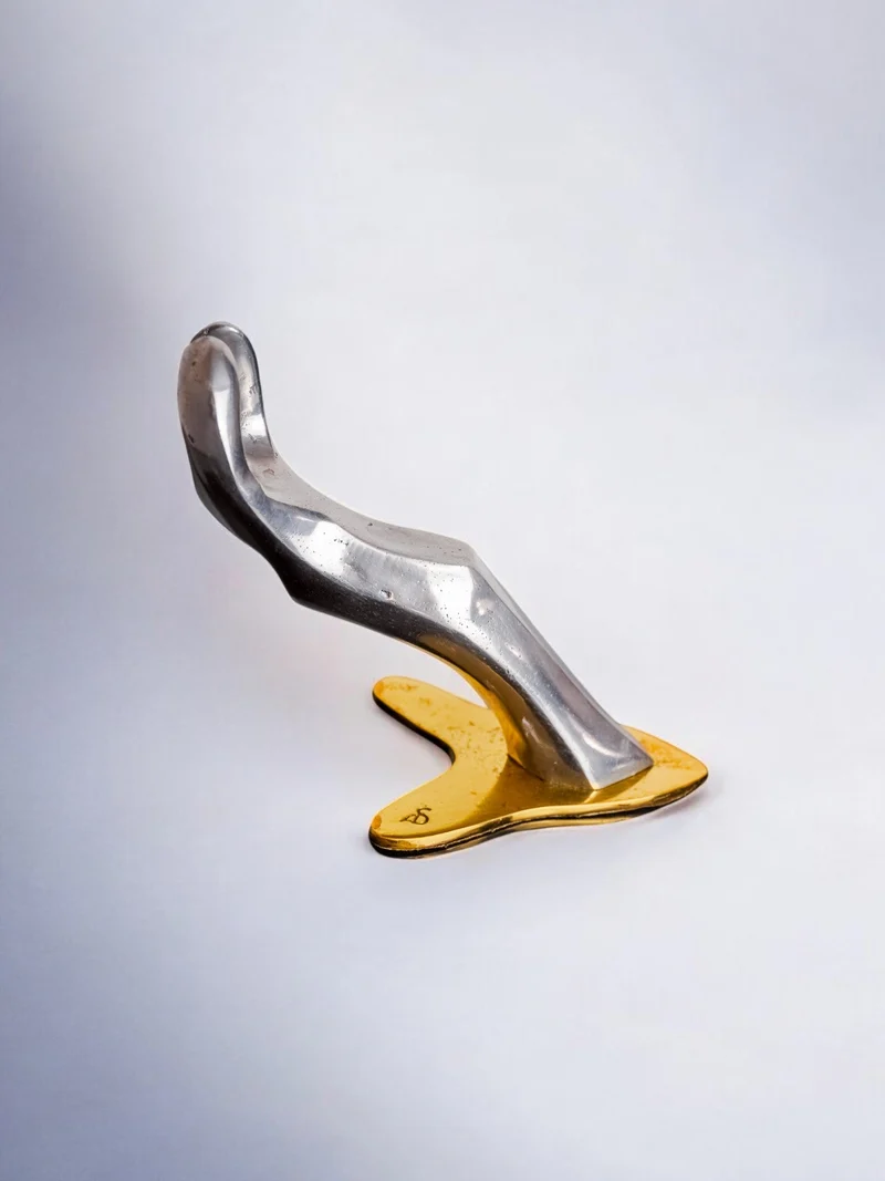 Brutalist Wine Bottle Holder by Ardisur, Spain, circa 1970's