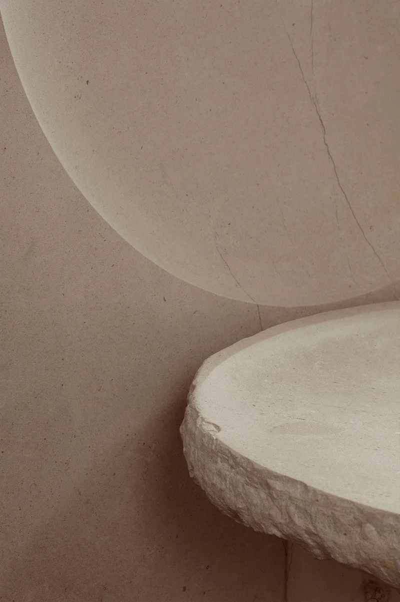 VAGA Chair in Stone and Limestone