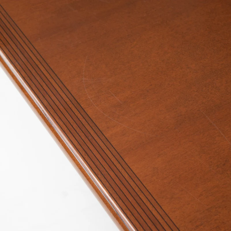 Afra & Tobia Scarpa Dining Table in Walnut with Graphic Inlay