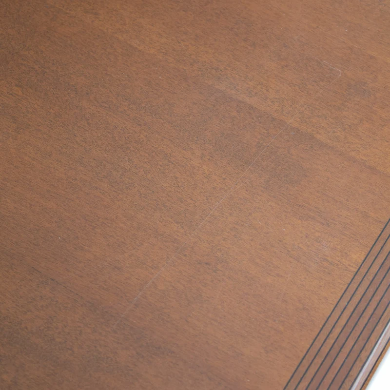 Afra & Tobia Scarpa Dining Table in Walnut with Graphic Inlay