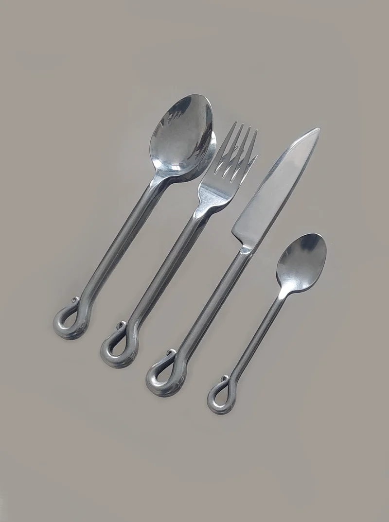 Set of 4 Twist Cutlery
