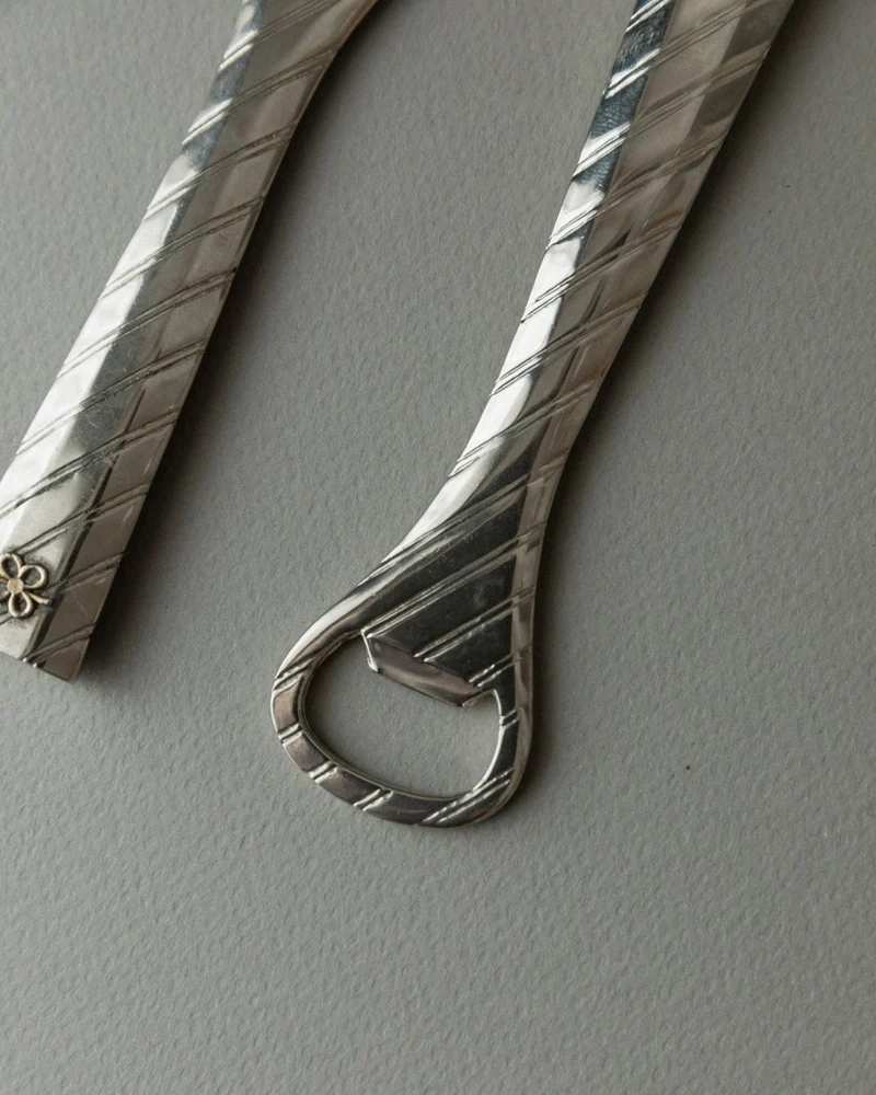 Set of Silver-plated Bottle Openers 1960s