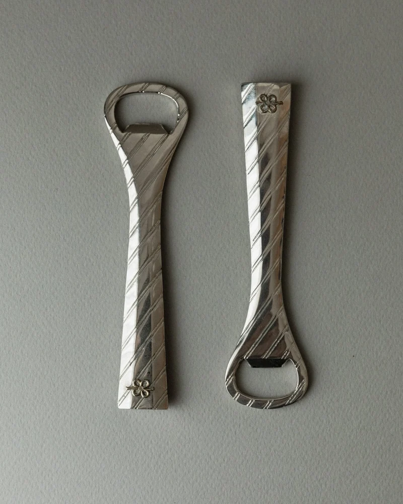 Set of Silver-plated Bottle Openers 1960s