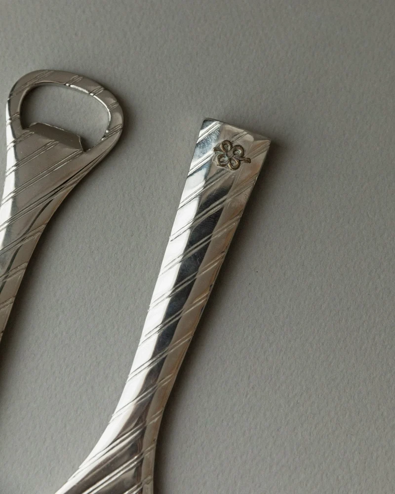 Set of Silver-plated Bottle Openers 1960s