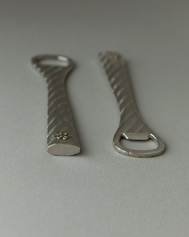 Set of Silver-plated Bottle Openers 1960s