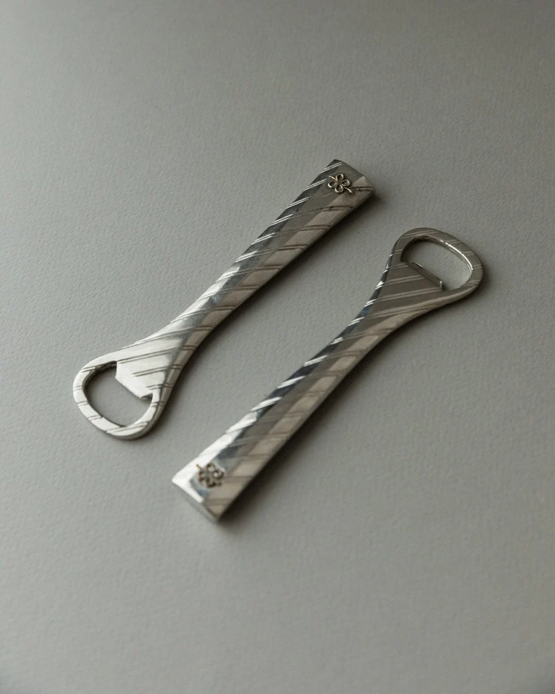 Set of Silver-plated Bottle Openers 1960s