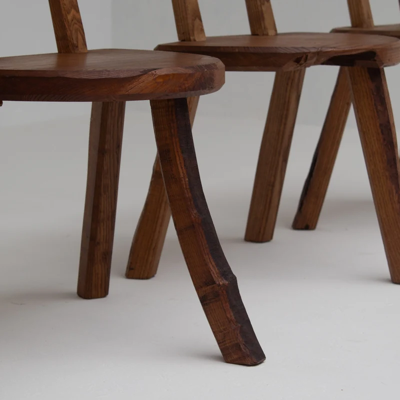 Rustic Wooden Chairs