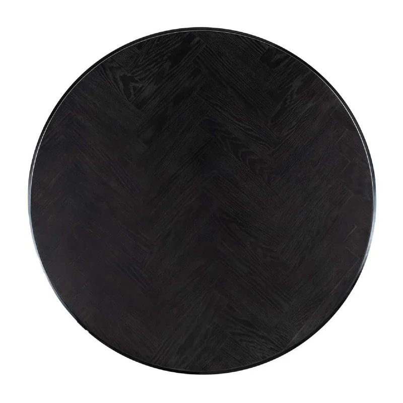 Table basse Blackbone silver set de 2 rond