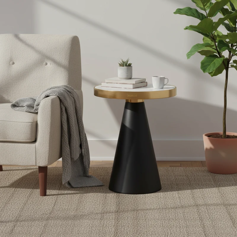 Table d'appoint Odin rond Ø45