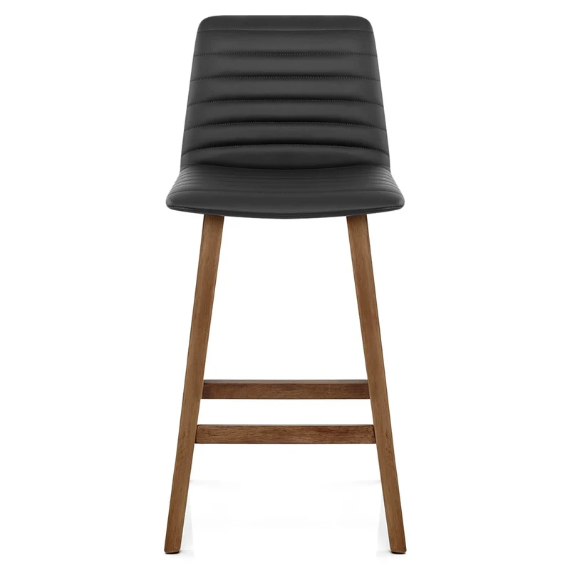 Tabouret de Bar Faux Cuir - Spritz Noir
