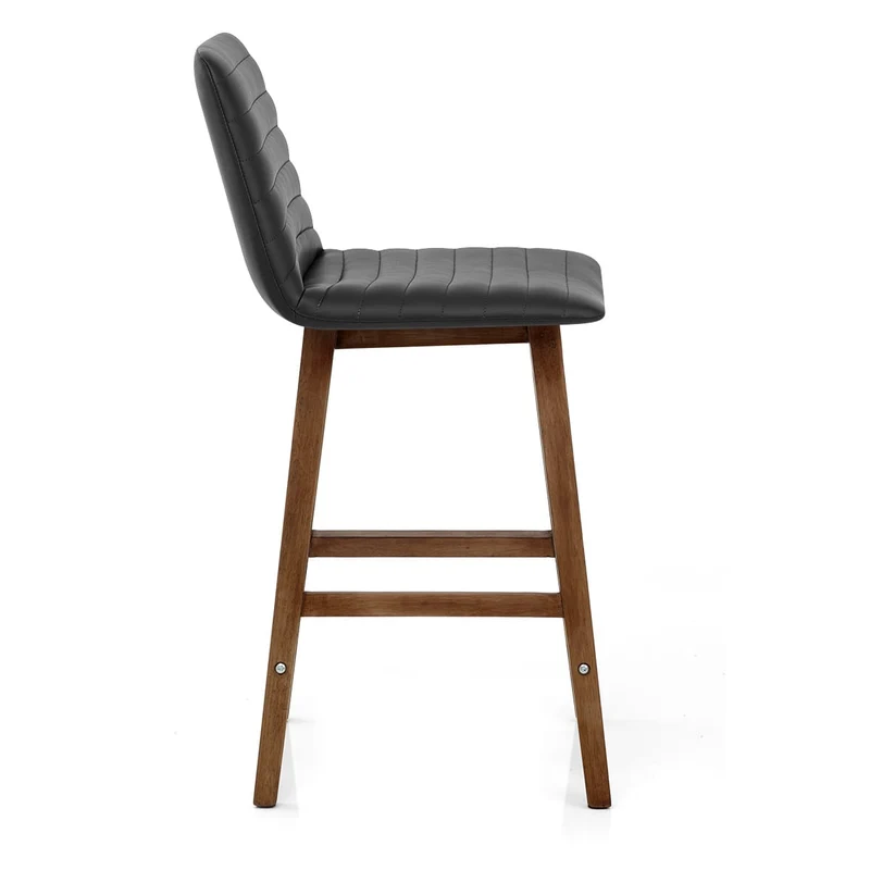 Tabouret de Bar Faux Cuir - Spritz Noir