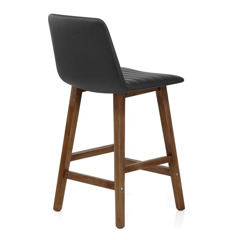 Tabouret de Bar Faux Cuir - Spritz Noir