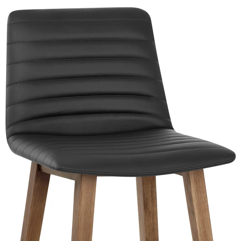 Tabouret de Bar Faux Cuir - Spritz Noir