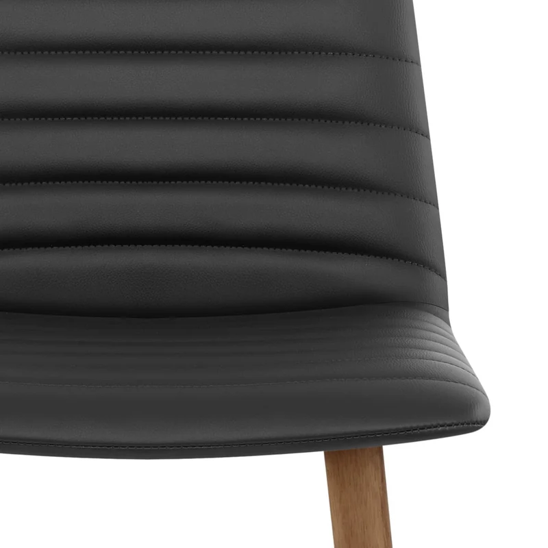 Tabouret de Bar Faux Cuir - Spritz Noir