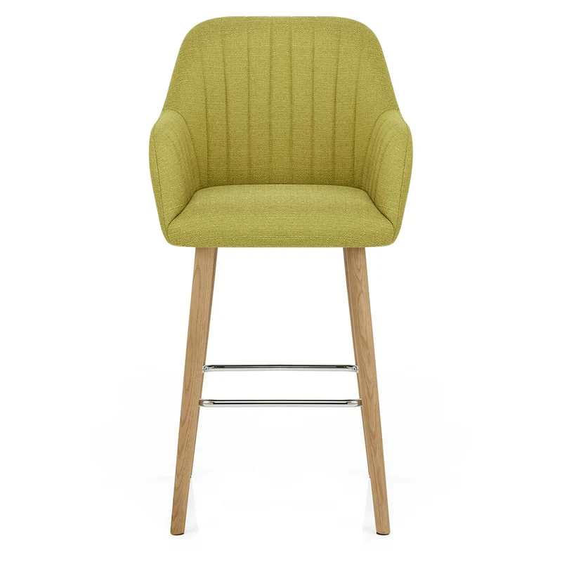 Tabouret de Bar Tissu - Rio Vert