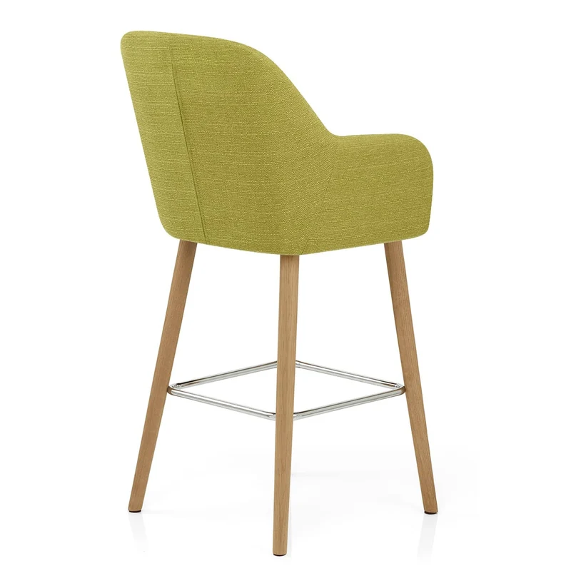 Tabouret de Bar Tissu - Rio Vert