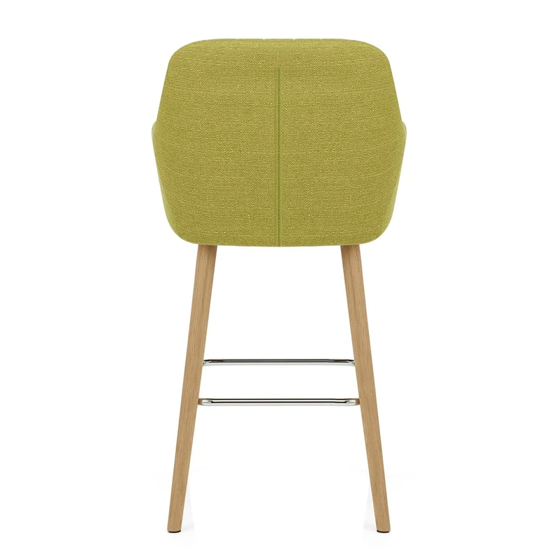 Tabouret de Bar Tissu - Rio Vert