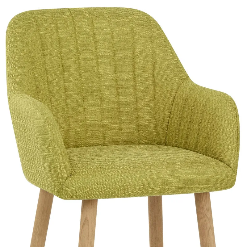 Tabouret de Bar Tissu - Rio Vert