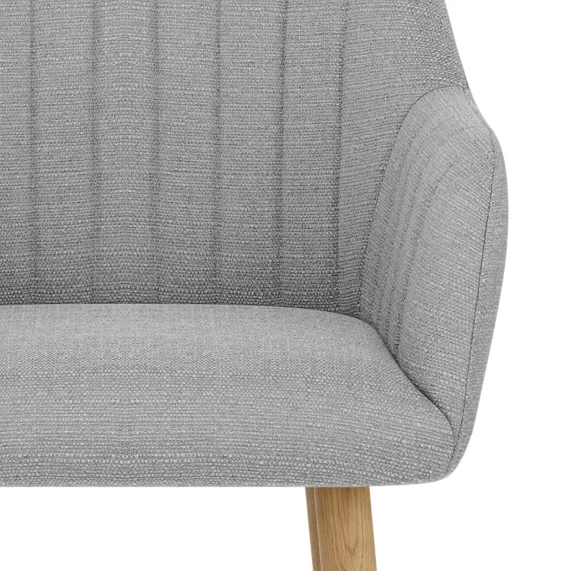Tabouret de Bar Tissu - Rio Gris