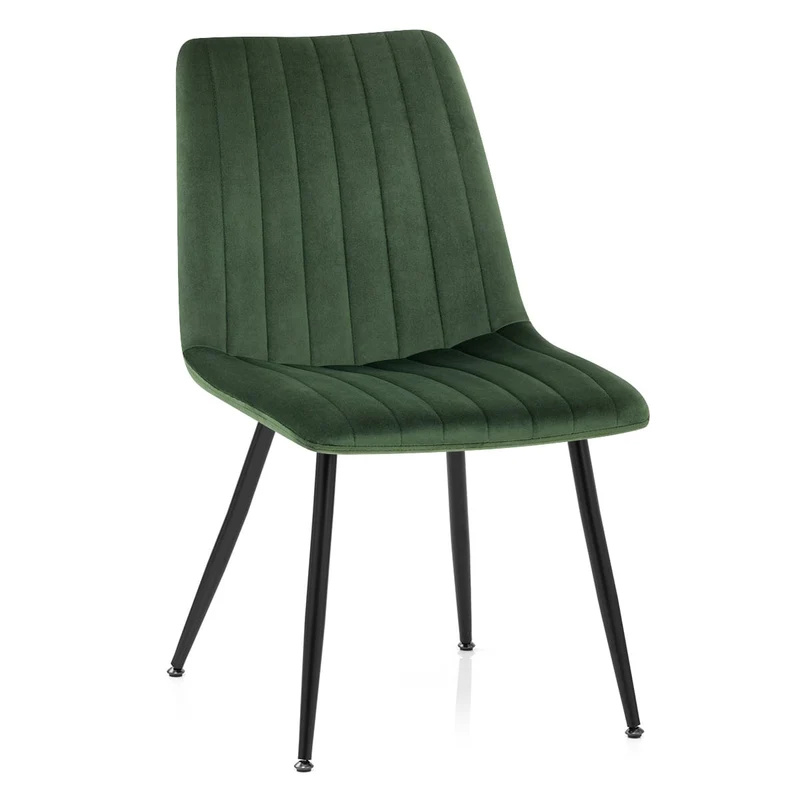 Chaise Velours - Lagos Vert