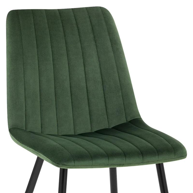 Chaise Velours - Lagos Vert