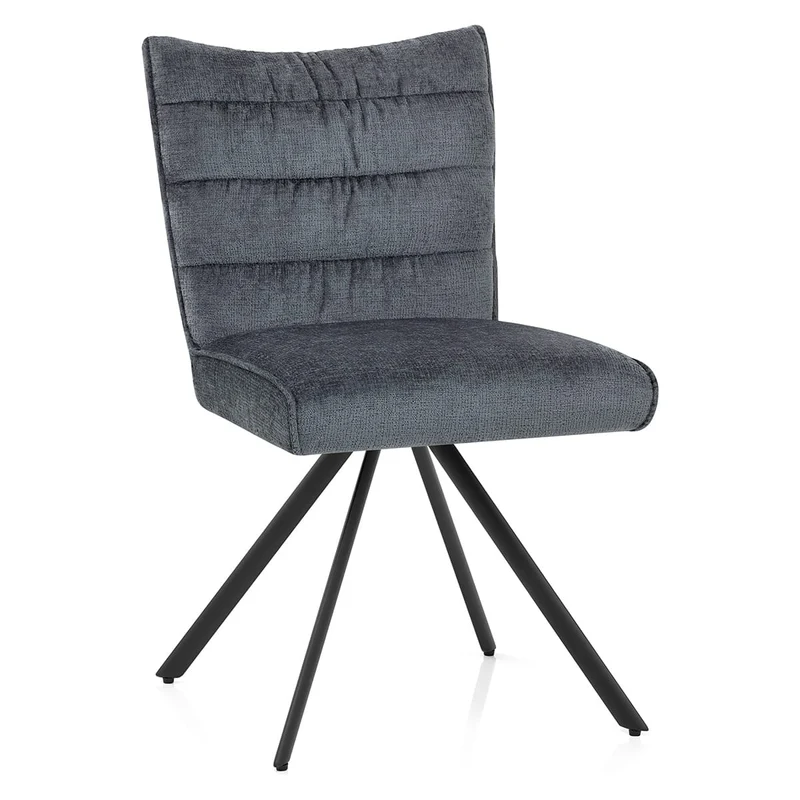 Chaise Tissu - Forte Bleu