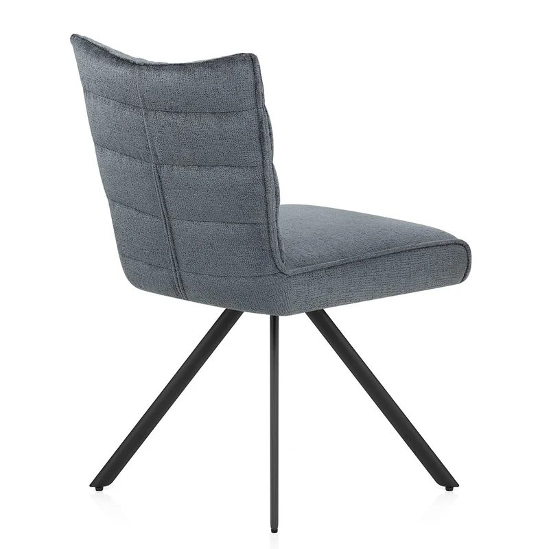 Chaise Tissu - Forte Bleu