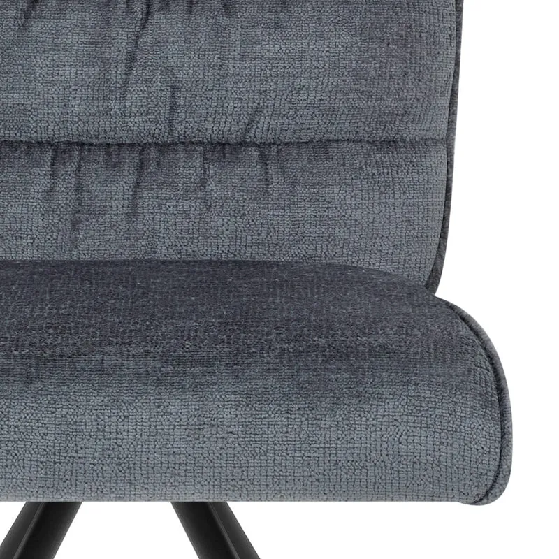 Chaise Tissu - Forte Bleu