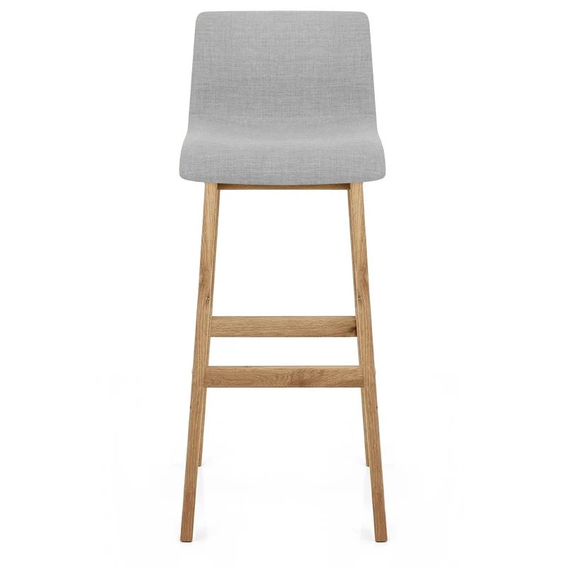 Tabouret de Bar en Tissu - Drift Gris