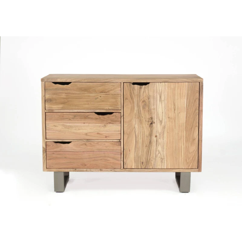 Buffet 1 porte 3 tiroirs | Acacia Forest