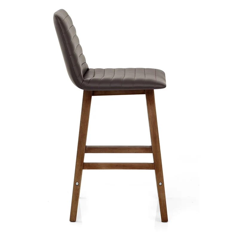 Tabouret de Bar Faux Cuir - Spritz Marron