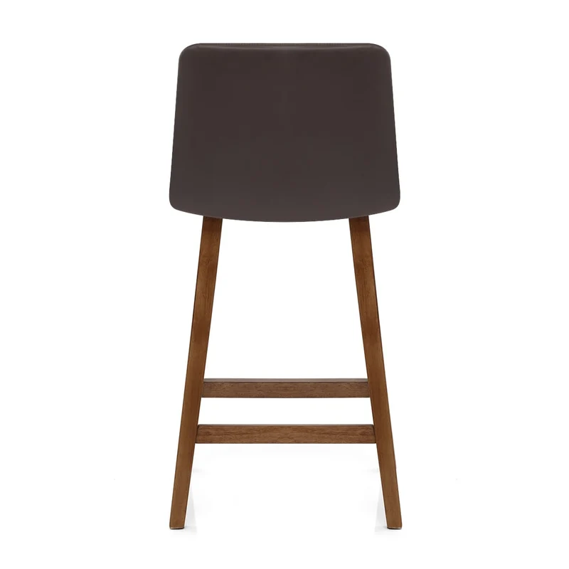 Tabouret de Bar Faux Cuir - Spritz Marron