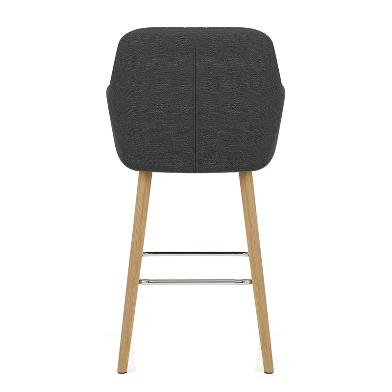 Tabouret de Bar Tissu - Rio Gris Foncé