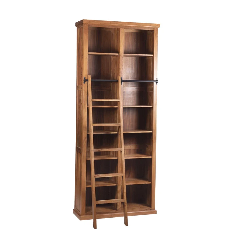 Bibliothèque ouverte échelle 200 cm | Acacia Emma II