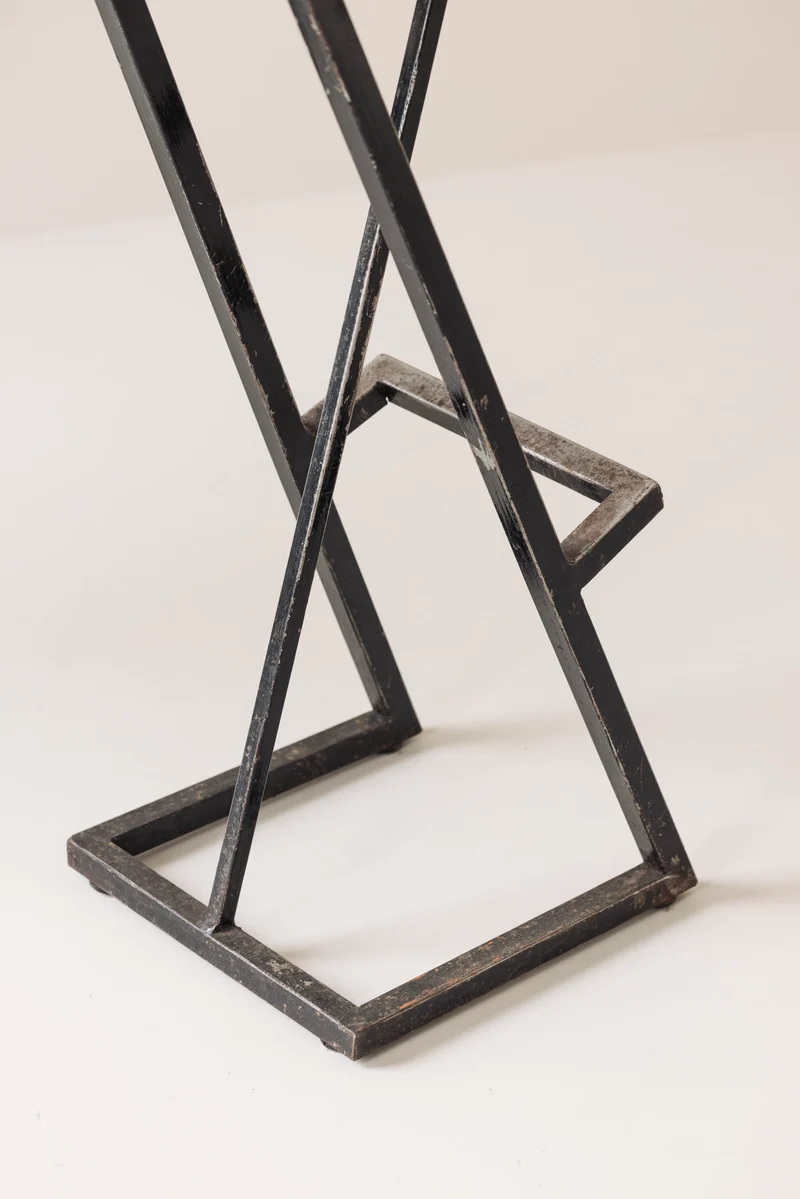 Set of 2 Modernist French Bar Stools, 1950s